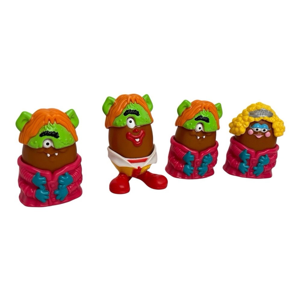 Vintage 1995-96‎ McDonald's Happy Meal McNugget Buddies Lot Misc Parts & Pieces